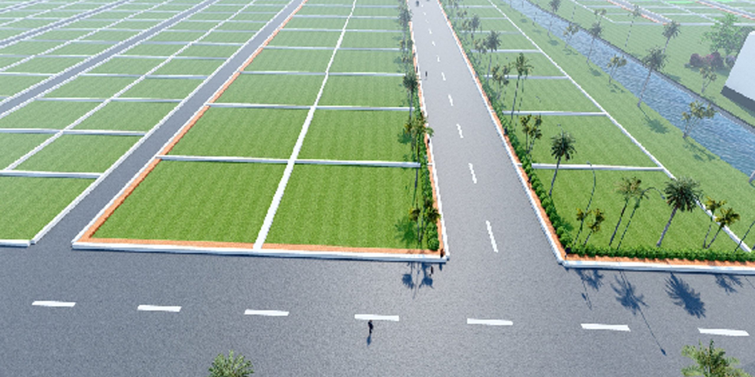 greenland town plot size